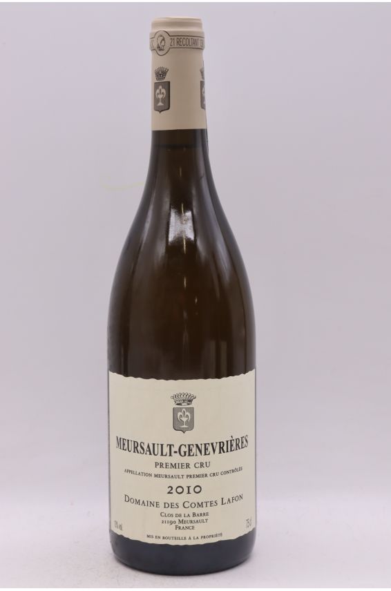 Comtes Lafon Meursault 1er cru Genevrières 2010