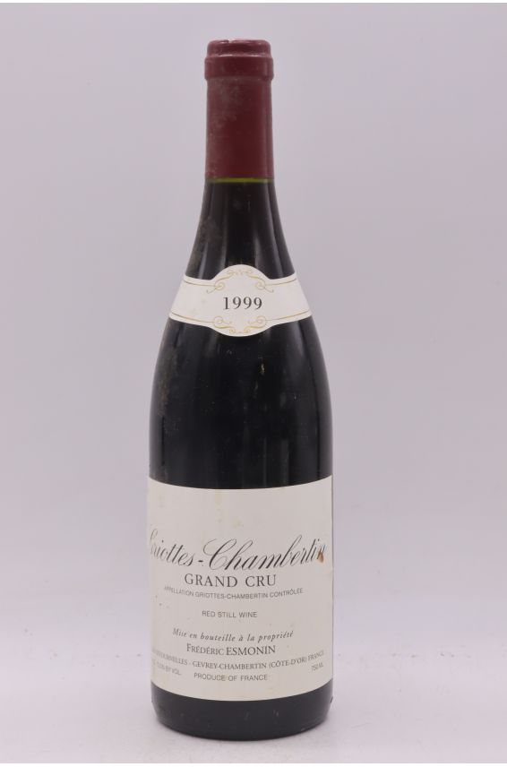 Frédéric Esmonin Griottes Chambertin 1999