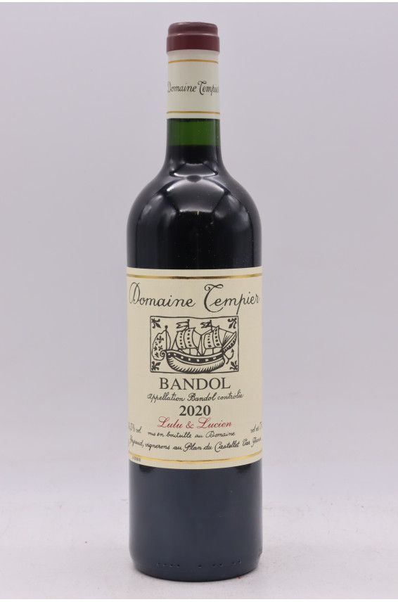 Tempier Bandol Lulu & Lucien 2020 rouge