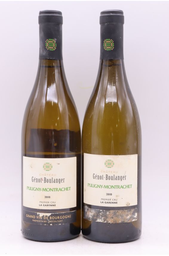 Génot Boulanger Puligny Montrachet 1er cru La Garenne 2010