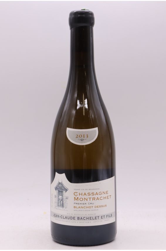 Jean Claude Bachelet Chassagne Montrachet 1er cru Les Blanchots Dessus 2013