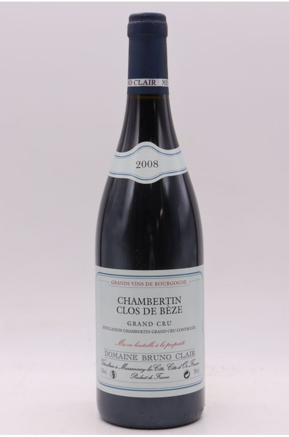 Bruno Clair Chambertin Clos de Bèze 2008