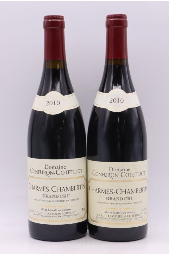 Confuron Cotetidot Charmes Chambertin 2010