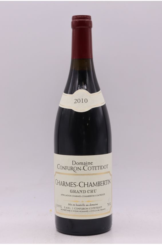 Confuron Cotetidot Charmes Chambertin 2010