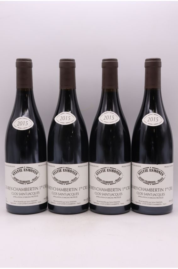 Sylvie Esmonin Gevrey Chambertin 1er cru Clos Saint Jacques 2015