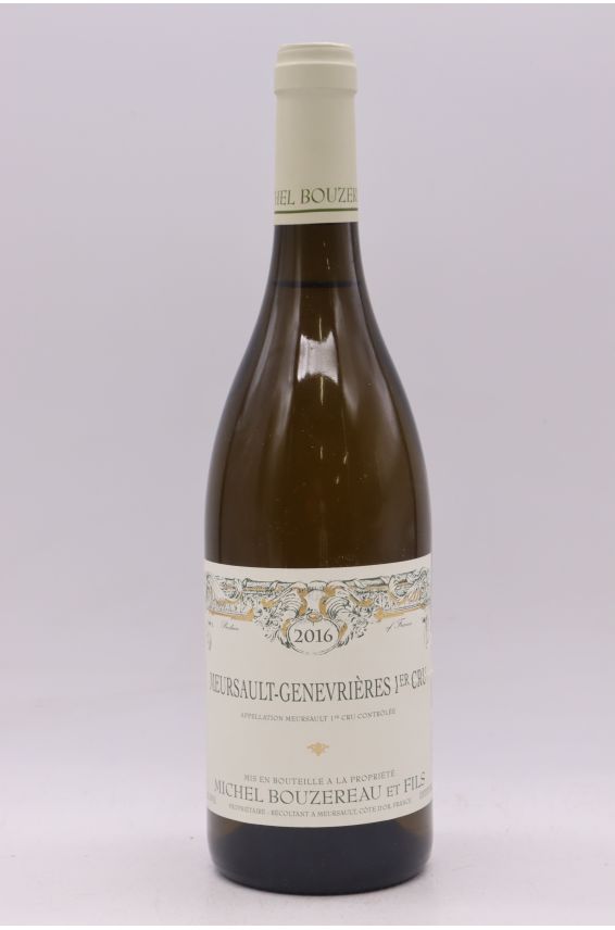 Michel Bouzereau Meursault 1er Cru Les Genevrières 2010