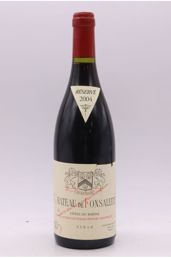 Fonsalette Syrah 2004