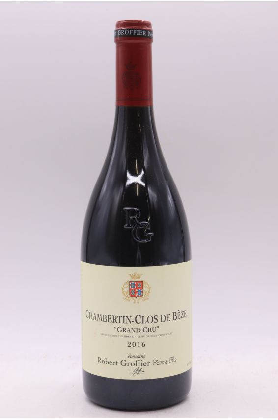 Groffier Chambertin Clos de Bèze 2016