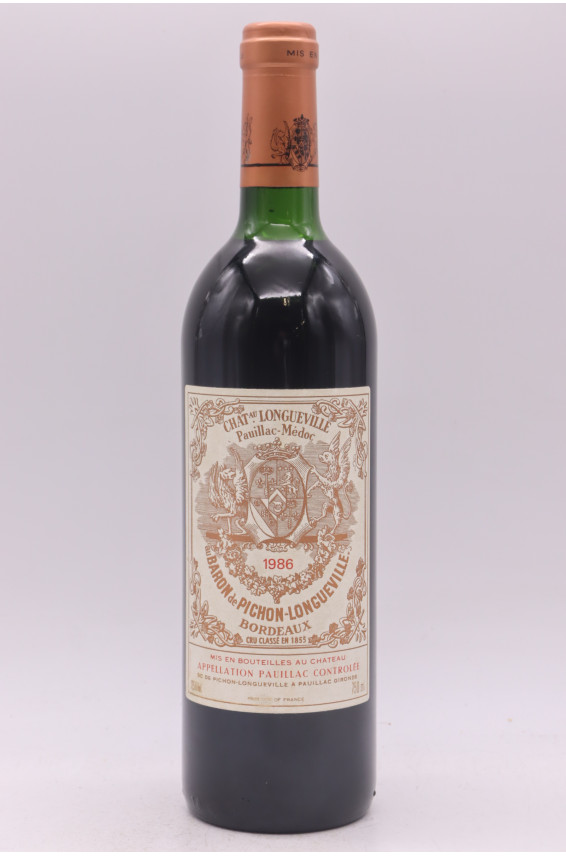 Pichon Longueville Baron 1986