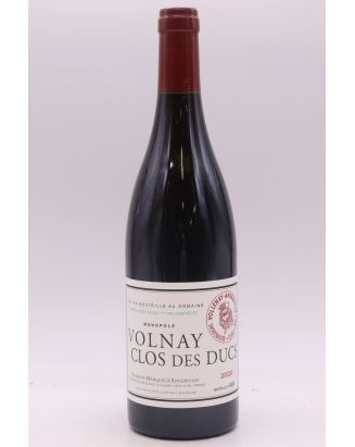 Marquis d'Angerville Volnay 1er cru Clos des Ducs 2020