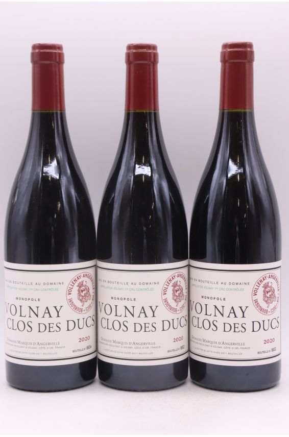 Marquis d'Angerville Volnay 1er cru Clos des Ducs 2020