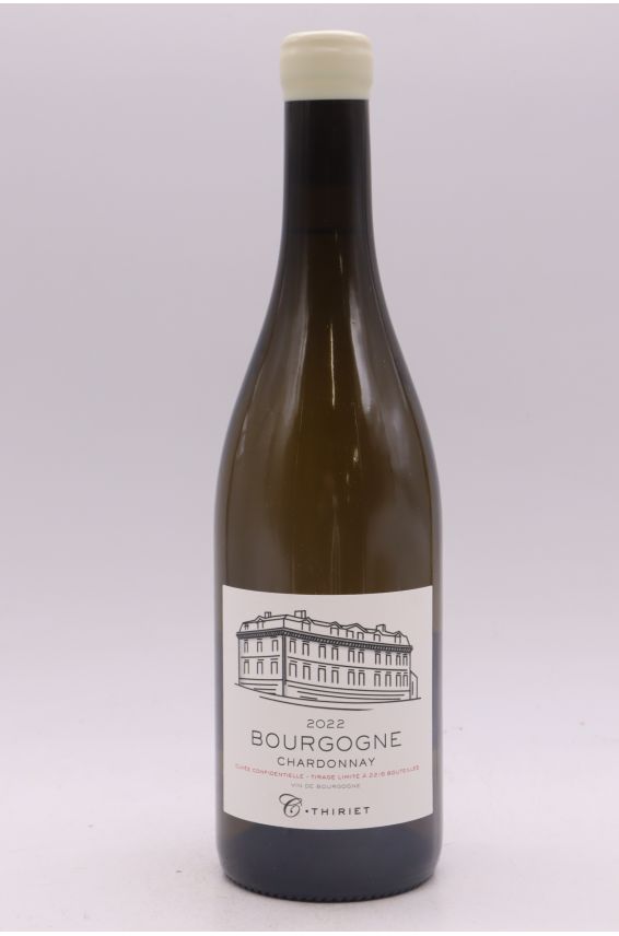 Camille Thiriet Bourgogne Cuvée Confidentielle 2022 blanc