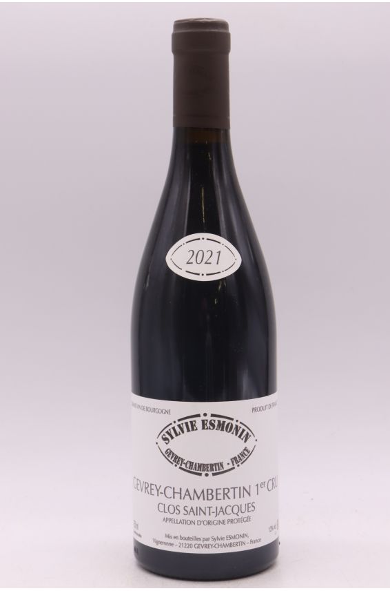 Sylvie Esmonin Gevrey Chambertin 1er cru Clos Saint Jacques 2021