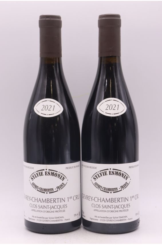 Sylvie Esmonin Gevrey Chambertin 1er cru Clos Saint Jacques 2021