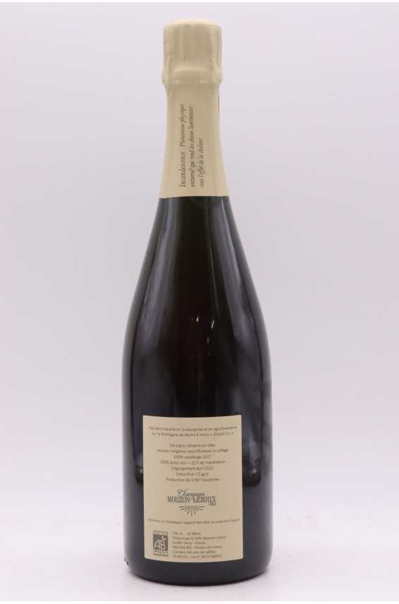 Mouzon Leroux l'Incandescent Rosé de Saignée Grand Cru Brut