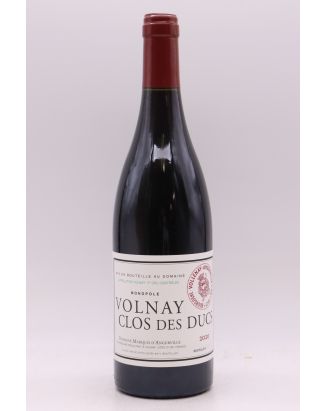 Marquis d'Angerville Volnay 1er cru Clos des Ducs 2020