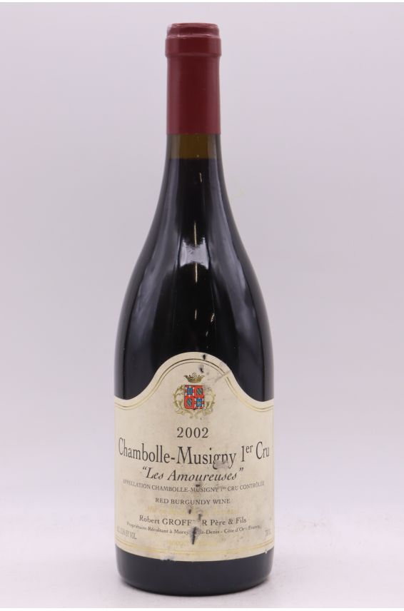 Robert Groffier Chambolle Musigny 1er Cru Les Amoureuses 2002 - PROMO -5% !