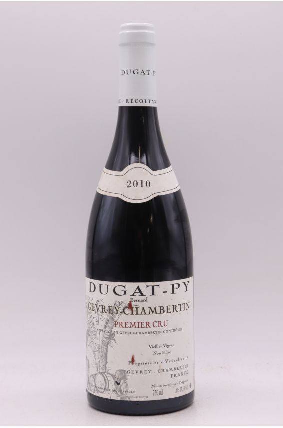 Dugat Py Gevrey Chambertin 1er cru Vieilles Vignes 2010