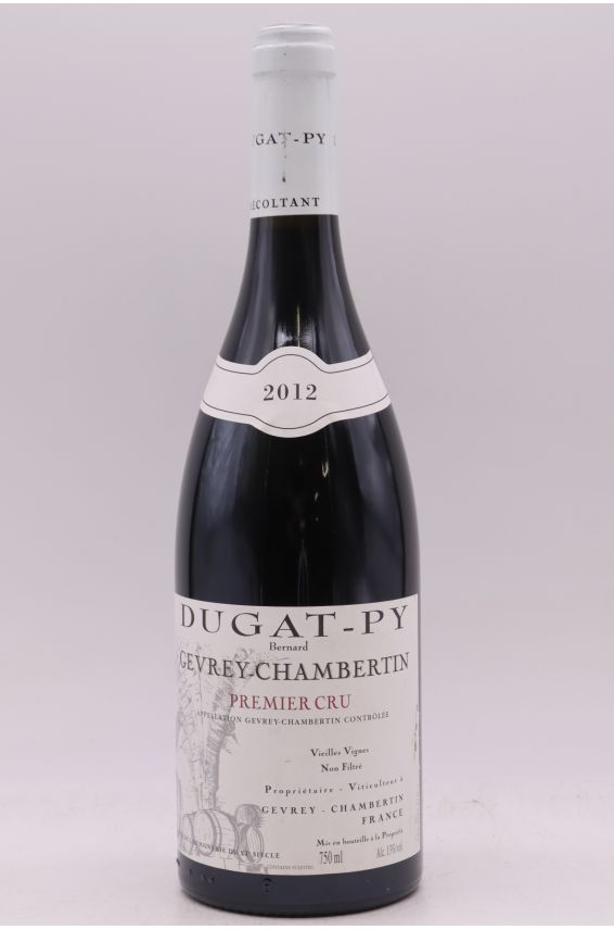 Dugat Py Gevrey Chambertin 1er cru Vieilles Vignes 2012