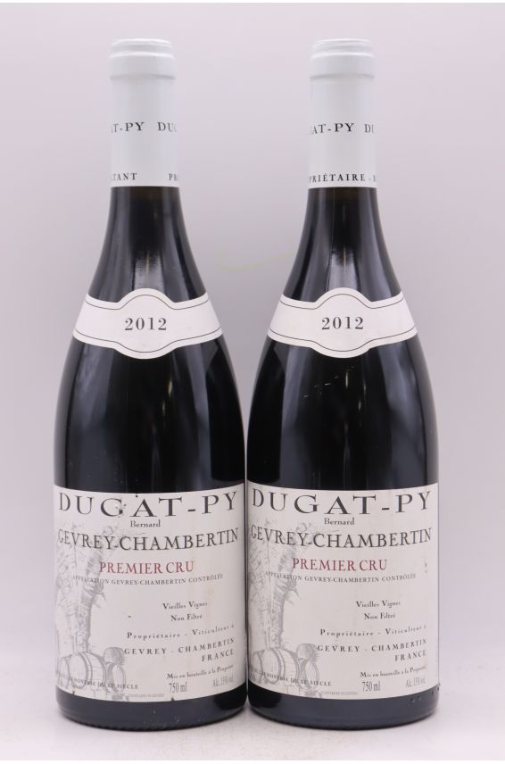 Dugat Py Gevrey Chambertin 1er cru Vieilles Vignes 2012