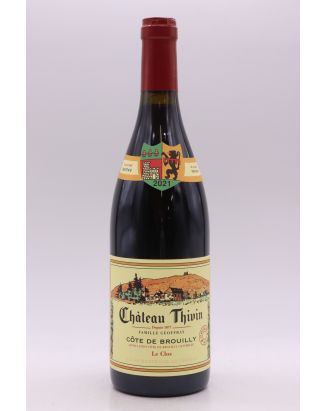 Château Thivin Côte de Brouilly Le Clos 2021