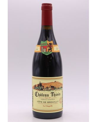 Château Thivin Côte de Brouilly La Chapelle 2021