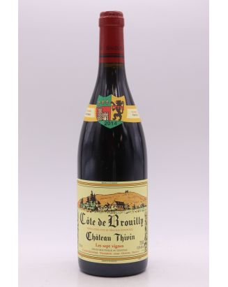 Château Thivin Côte de Brouilly Les 7 Vignes 2014