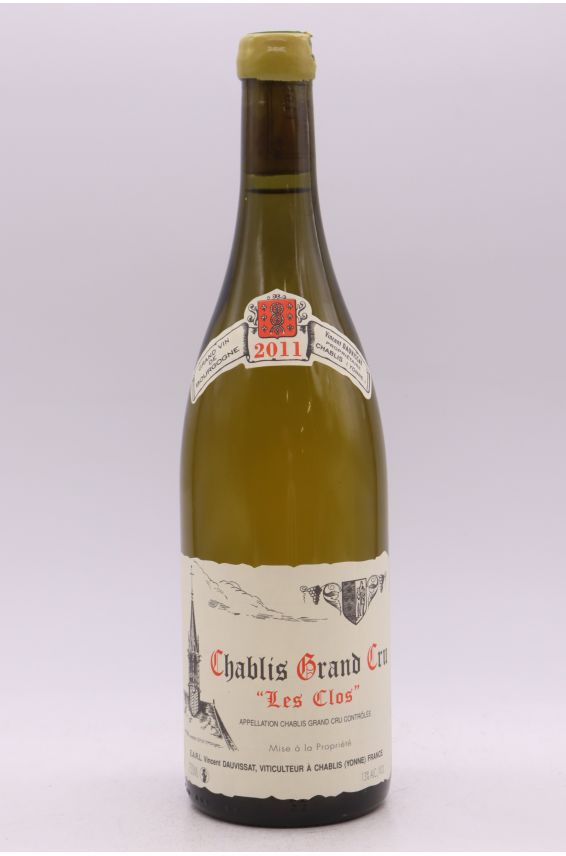 Vincent Dauvissat Chablis Grand cru Les Clos 2011