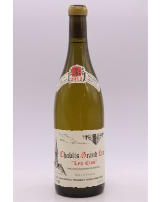 Vincent Dauvissat Chablis Grand cru Les Clos 2012 -5% DISCOUNT !