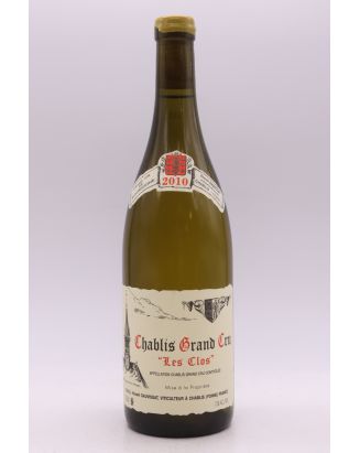Vincent Dauvissat Chablis Grand cru Les Clos 2010