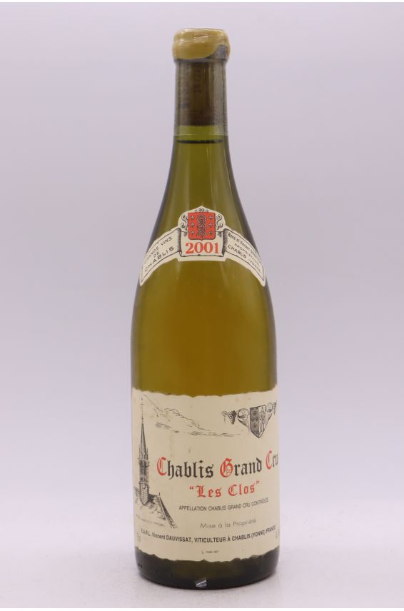 Vincent Dauvissat Chablis Grand cru Les Clos 2001