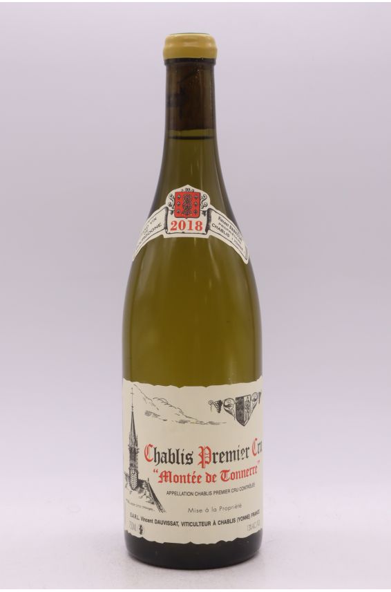 Vincent Dauvissat Chablis 1er cru Montée de Tonnerre 2018