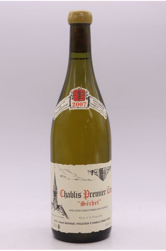 Vincent Dauvissat Chablis 1er cru Séchet 2007