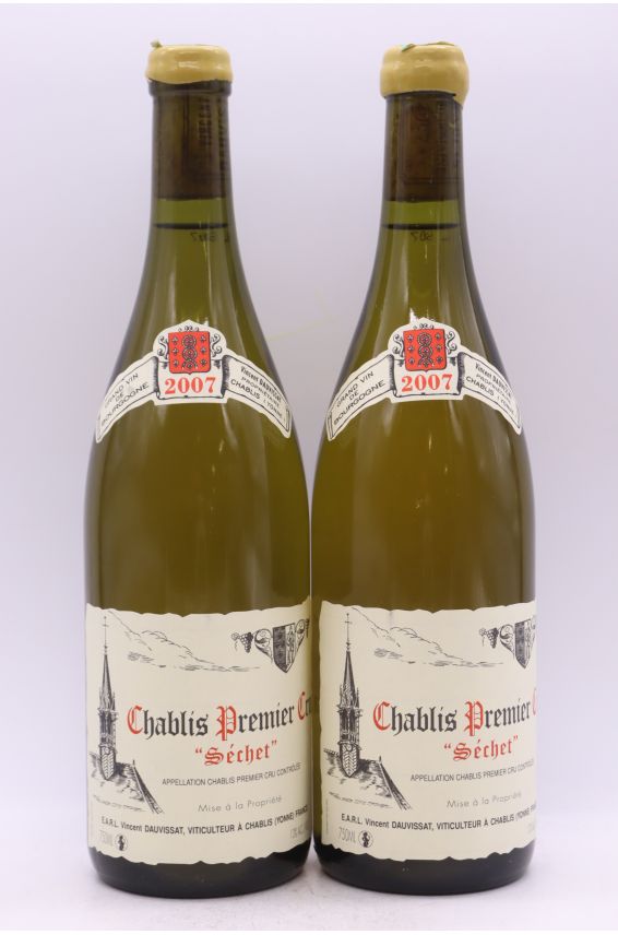 Vincent Dauvissat Chablis 1er cru Séchet 2007