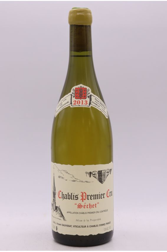 Vincent Dauvissat Chablis 1er cru Séchet 2013