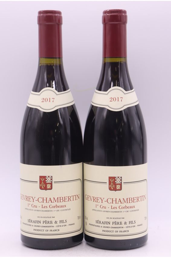 Sérafin Gevrey Chambertin 1er cru Corbeaux 2017