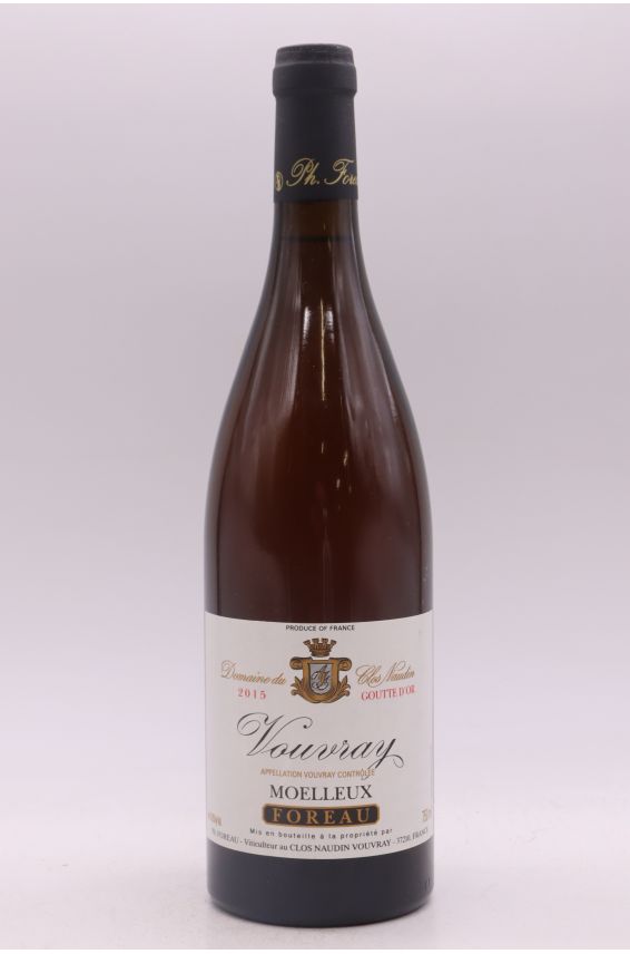 Foreau Vouvray Goutte d'Or 2015