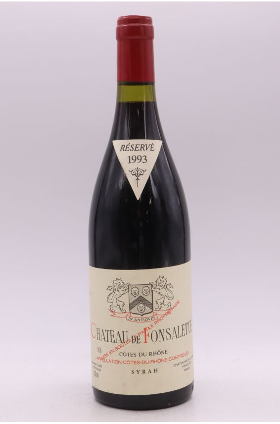 Fonsalette Syrah 1993