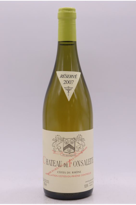 Fonsalette 2007 blanc