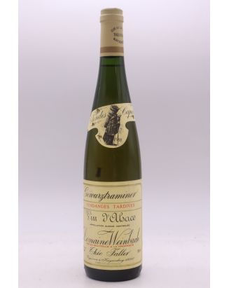 Weinbach Alsace Gewurztraminer Clos des Capusins Cuvée Théo Vendanges Tardives 1988