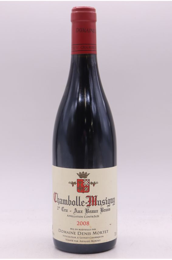 Denis Mortet Chambolle Musigny 1er cru Beaux Bruns 2008