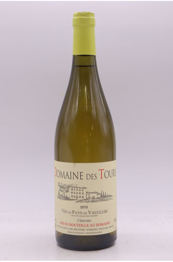 Domaine des Tours Clairette 2015