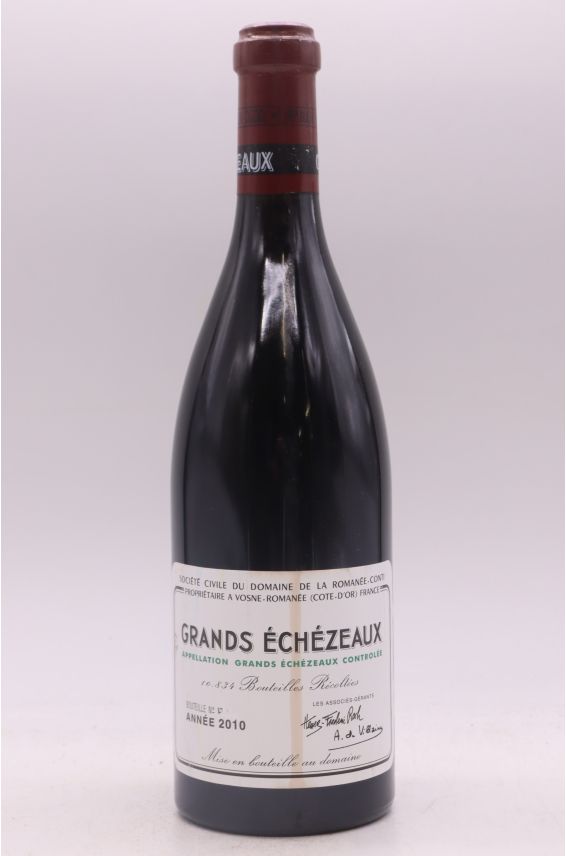 Romanée Conti Grands Echezeaux 2010 - PROMO -5% !