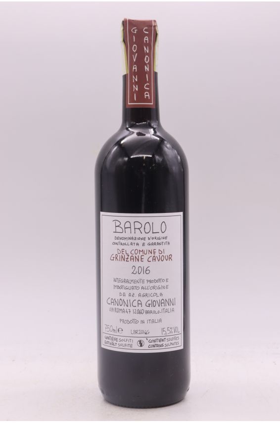 Giovanni Canonica Barolo Grinzane Cavour 2016