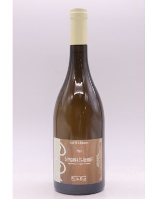 Petit Roy Savigny Les Beaune 2020 Blanc