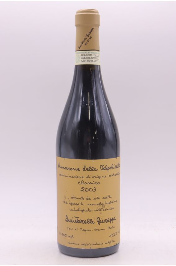 Giuseppe Quintarelli Amarone Della Valpolicella Classico 2003