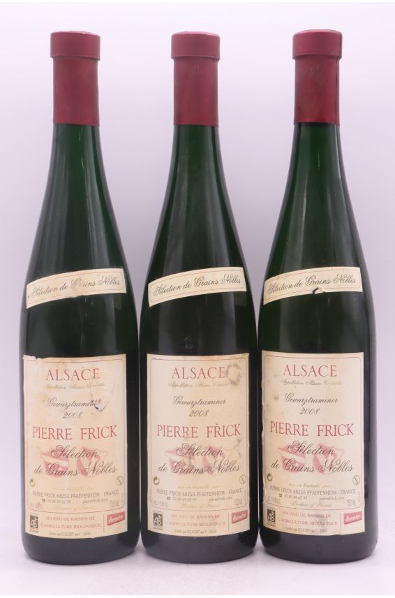 Pierre Frick Alsace Gewurztraminer Sélection de Grains Nobles 2008