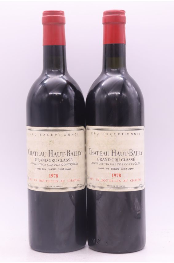 Haut Bailly 1978