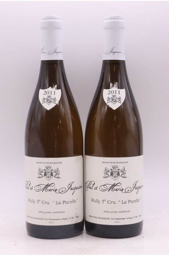 Paul et Marie Jacqueson Rully 1er cru La Pucelle 2011