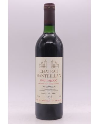 Château Hanteillan cru Bourgeois 1987 -5% DISCOUNT !